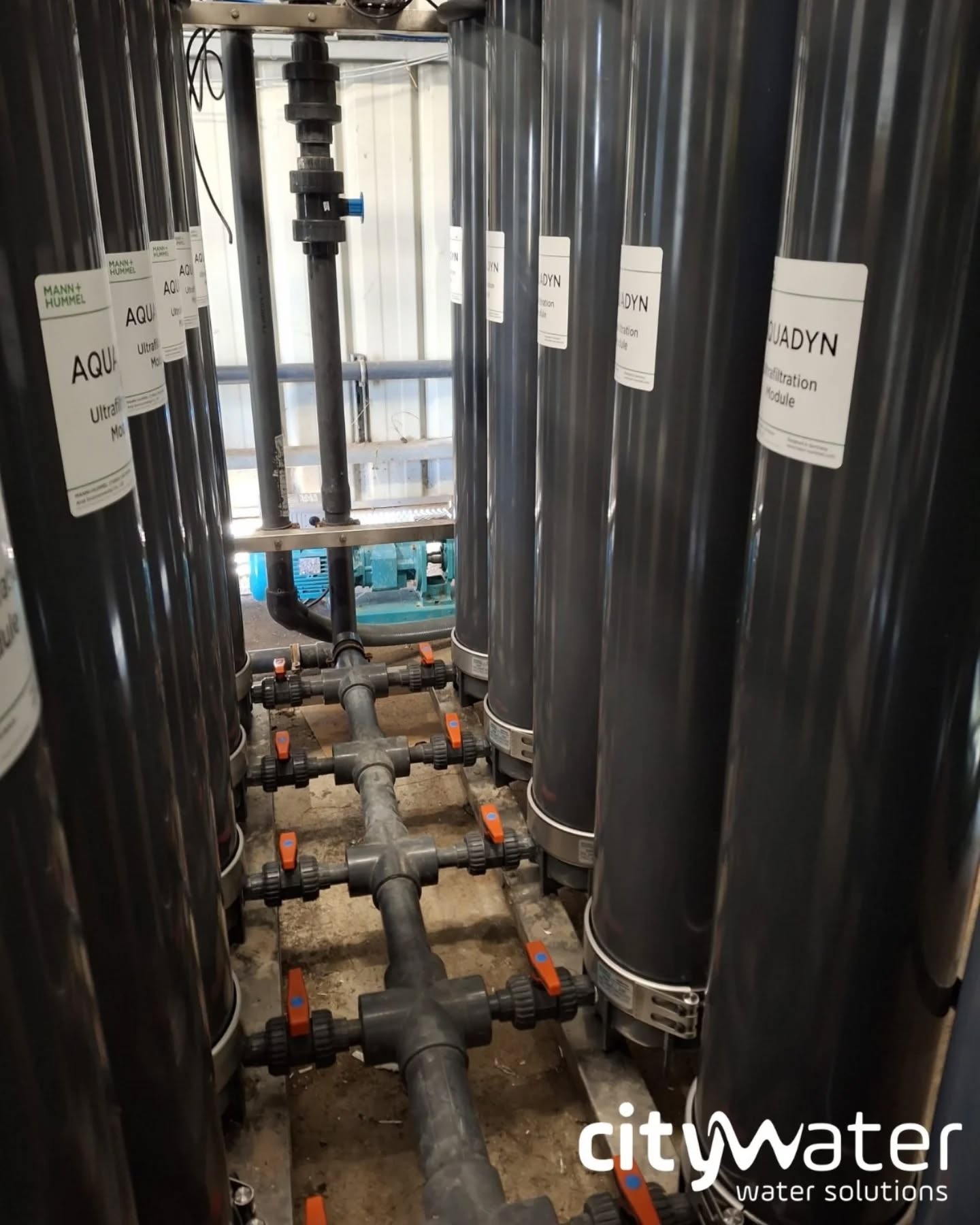 Reabilitação de unidade de Ultra Filtração